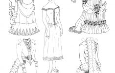 Printable Paper Doll Coloring Pages | Coloringme – Printable Paper Dolls To Color Free