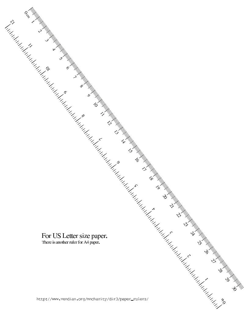 Printable Rulers In Exact Scale – Easy Printables - Free Printable Ruler