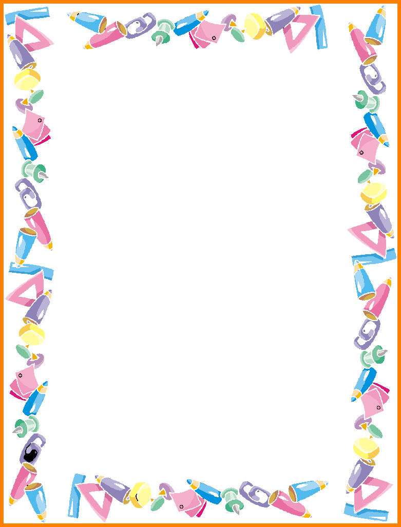 Printable School Borders | Free Download Best Printable School - Free Printable School Stationery Borders