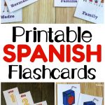 Printable Spanish Flashcards   Look! We're Learning!   Free Printable Picture Dictionary For Kids