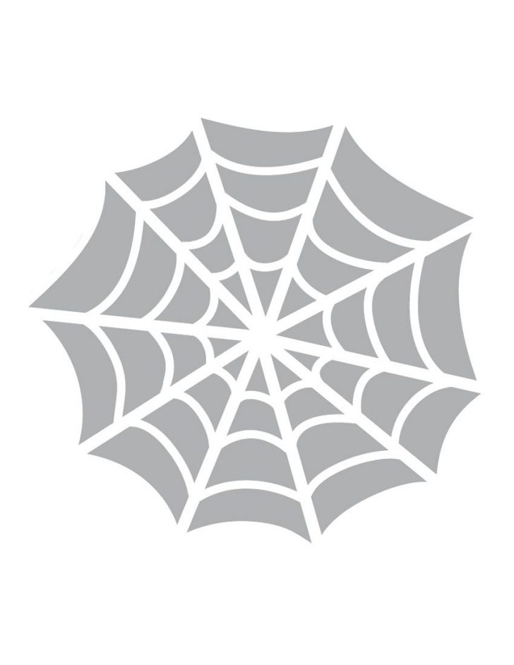 Spider Web Stencil Free Printable