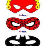 Printable Superhero Masks For Super Hero Day | Inkntoneruk Blog   Free Printable Superhero Masks