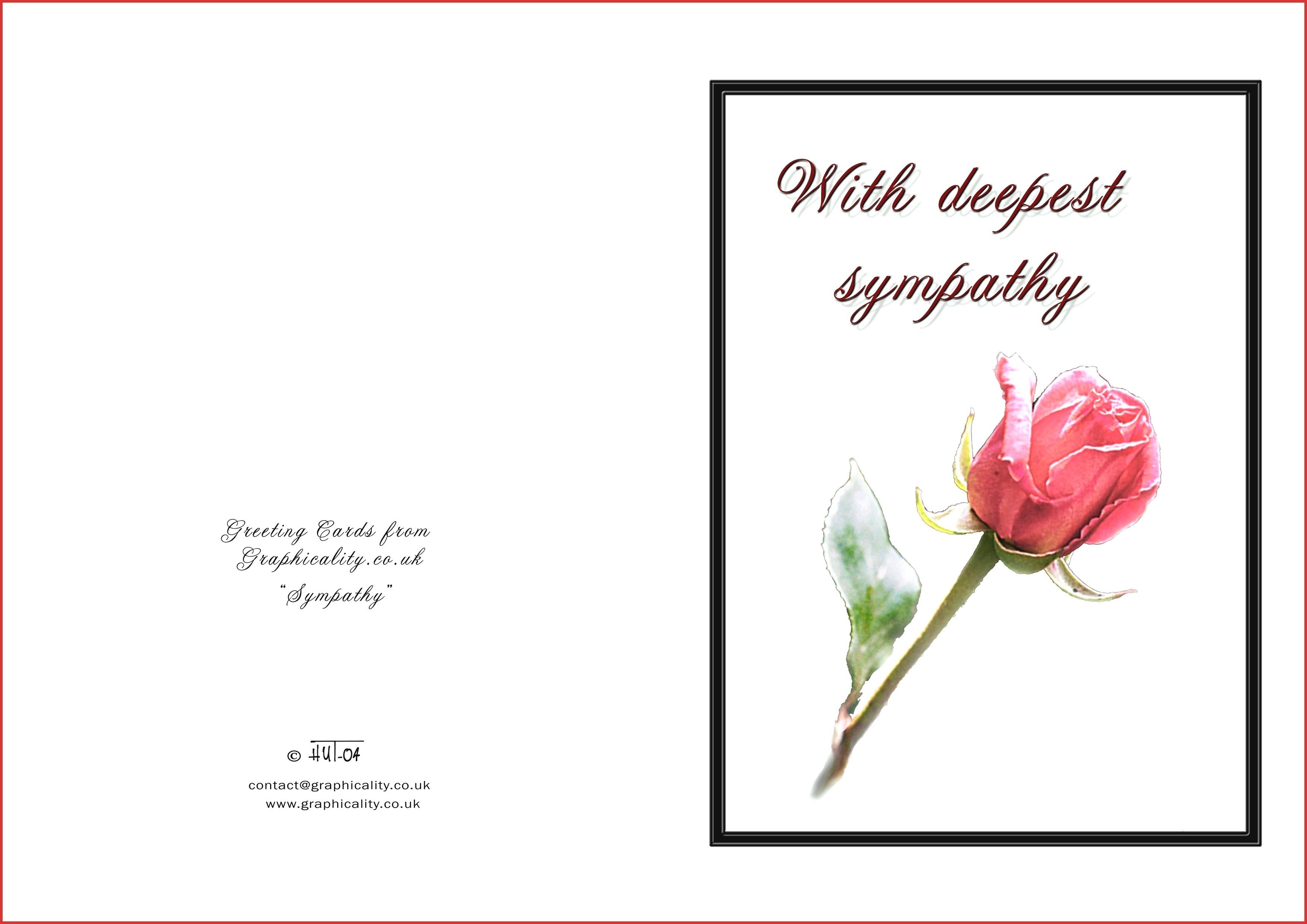Printable Sympathy - Free Printable Sympathy Cards