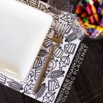 Printable Thanksgiving Coloring Placemat | Thanksgiving   Free Printable Thanksgiving Coloring Placemats