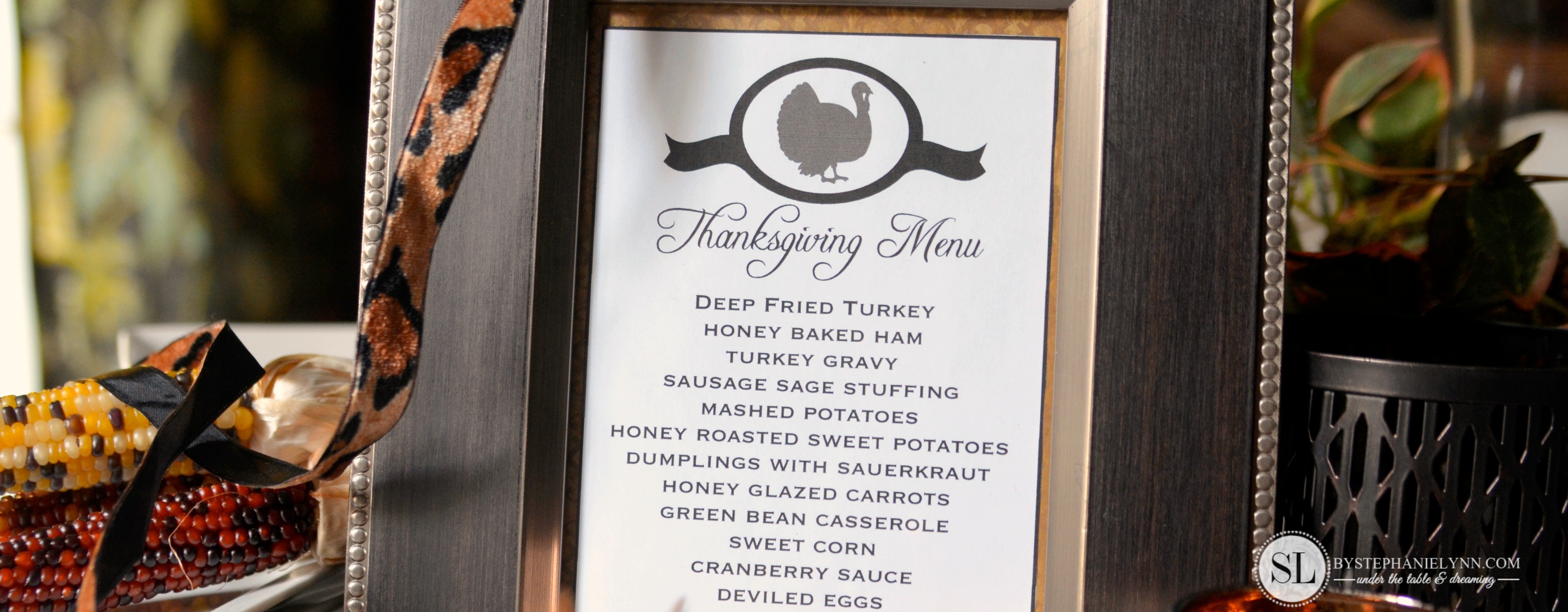 Printable Thanksgiving Menu Template | Making Printables With The - Free Printable Thanksgiving Menu Template