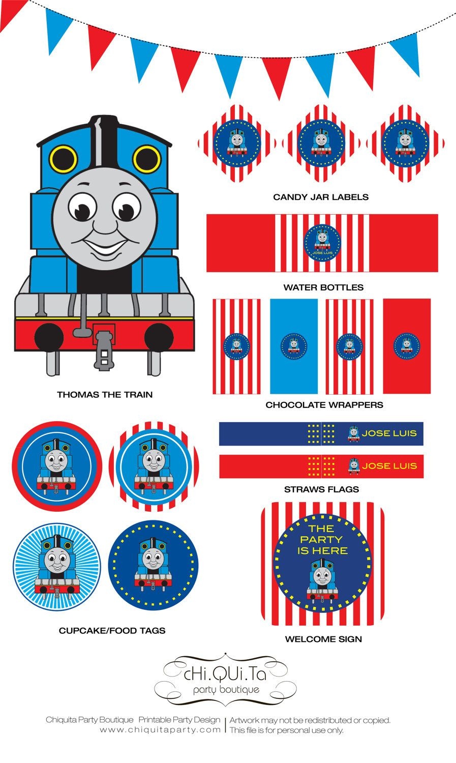 Free Printable Thomas The Train Cupcake Toppers Free Printable Free Printable Thomas The Train Cupcake Toppers Free Printable