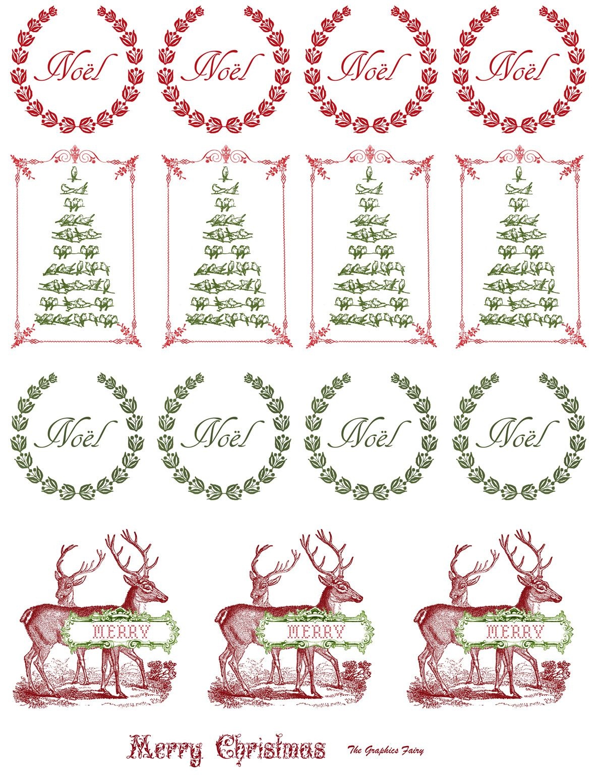 Free Christmas Stickers For Your Planner Printable Diy Candy 