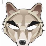 Printable Wolf Mask | Printable Masks For Kids | Wolf Mask, Wolf   Free Printable Wolf Face Mask