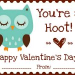 Printables} "owl Love You" Valentines | A Night Owl Blog   Free Printable Owl Valentine Cards