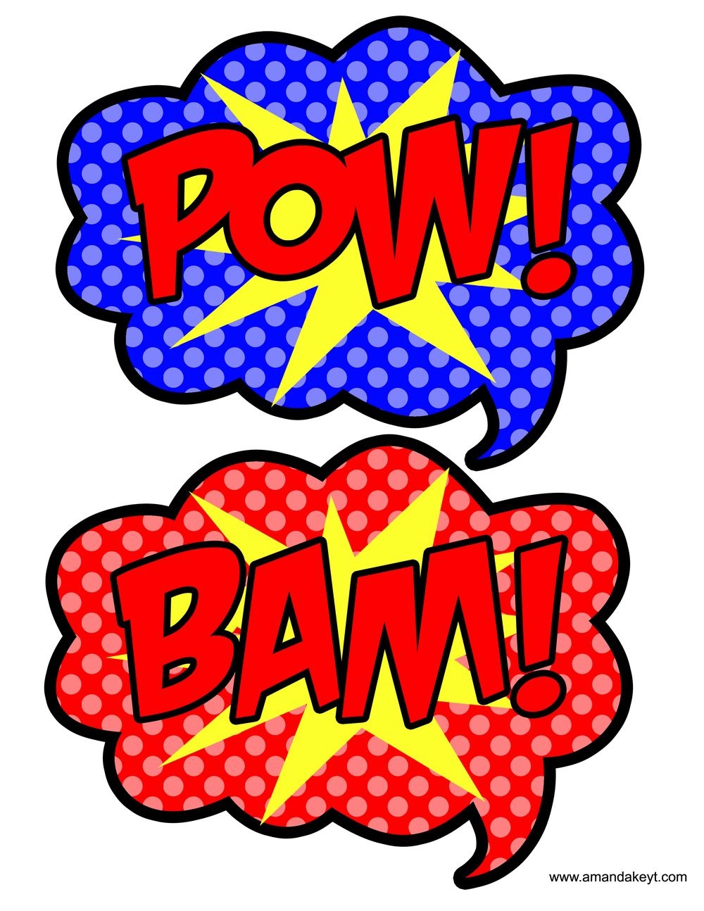 Free Printable Superhero Photo Booth Props Free Printable