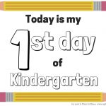 Printed Certificates | A Plan In Place   Free Printable First Day Of School Certificate