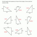 Pythagoras Theorem Questions   Free Printable Pythagorean Theorem Worksheets