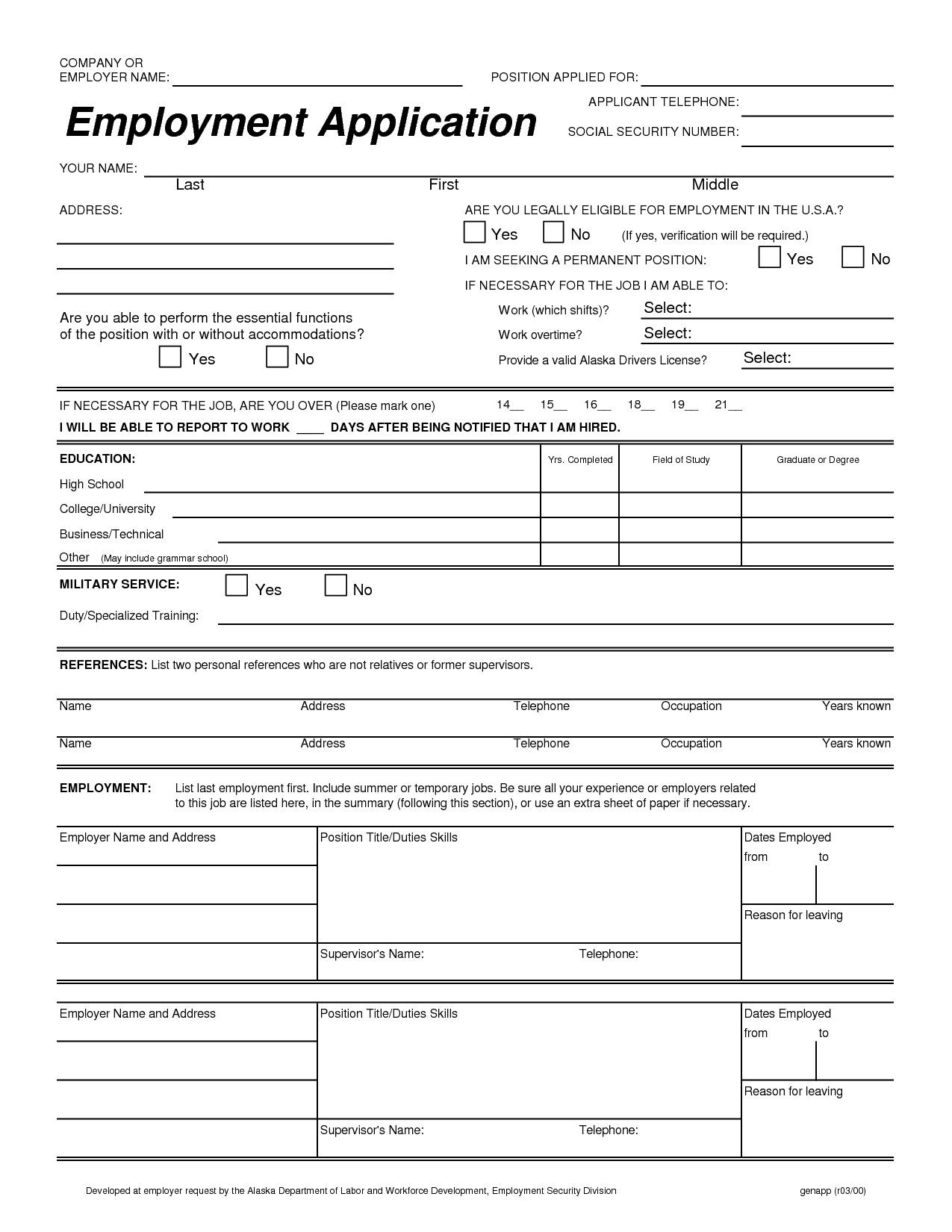 Rαy Bαn Sunglassés ??? Love This! It Is Fabulous! … | Employment - Free Printable Job Application Template