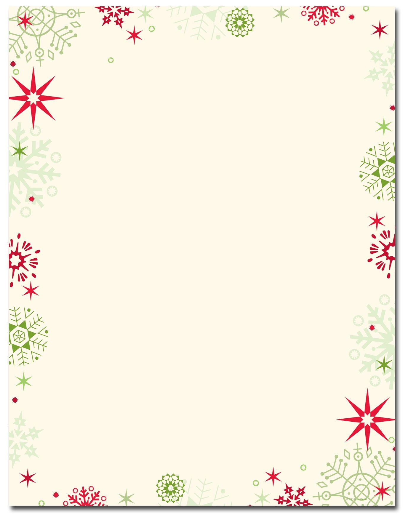 Printable Free Christmas Letter Templates