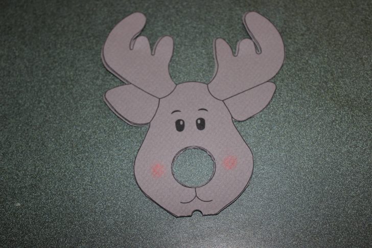 Free Printable Reindeer Lollipop Template