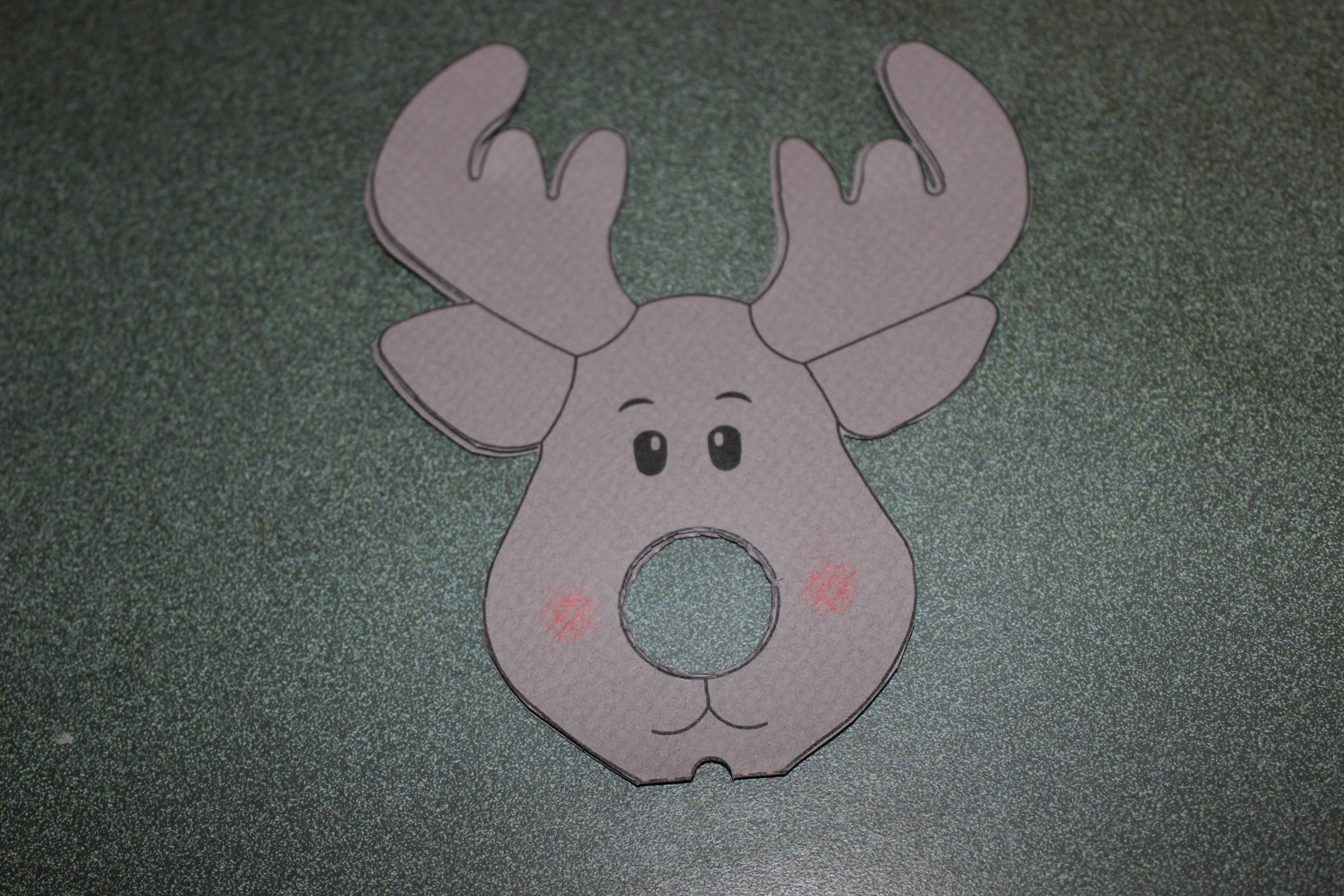 Reindeer Lollipop Card Tutorial | Create It Stitchery - Free Printable Reindeer Lollipop Template