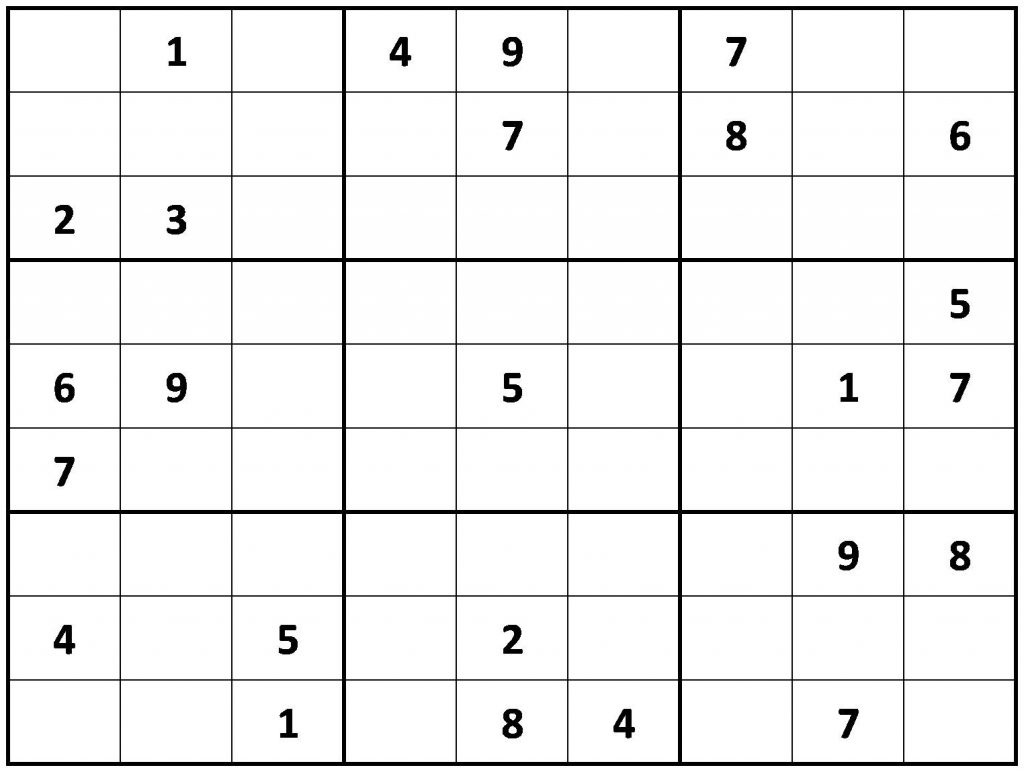 Related Keywords Amp Suggestions For Hard Sudoku 4 Per Page - Free Printable Sudoku 4 Per Page