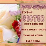 Religious Birthday Wishes For Sister | Happy Birthday Sister Wish Hd   Free Printable Christian Birthday Greeting Cards