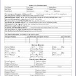 Rental Application Forms Free Printable   Form : Resume Examples   Free Printable Rental Application