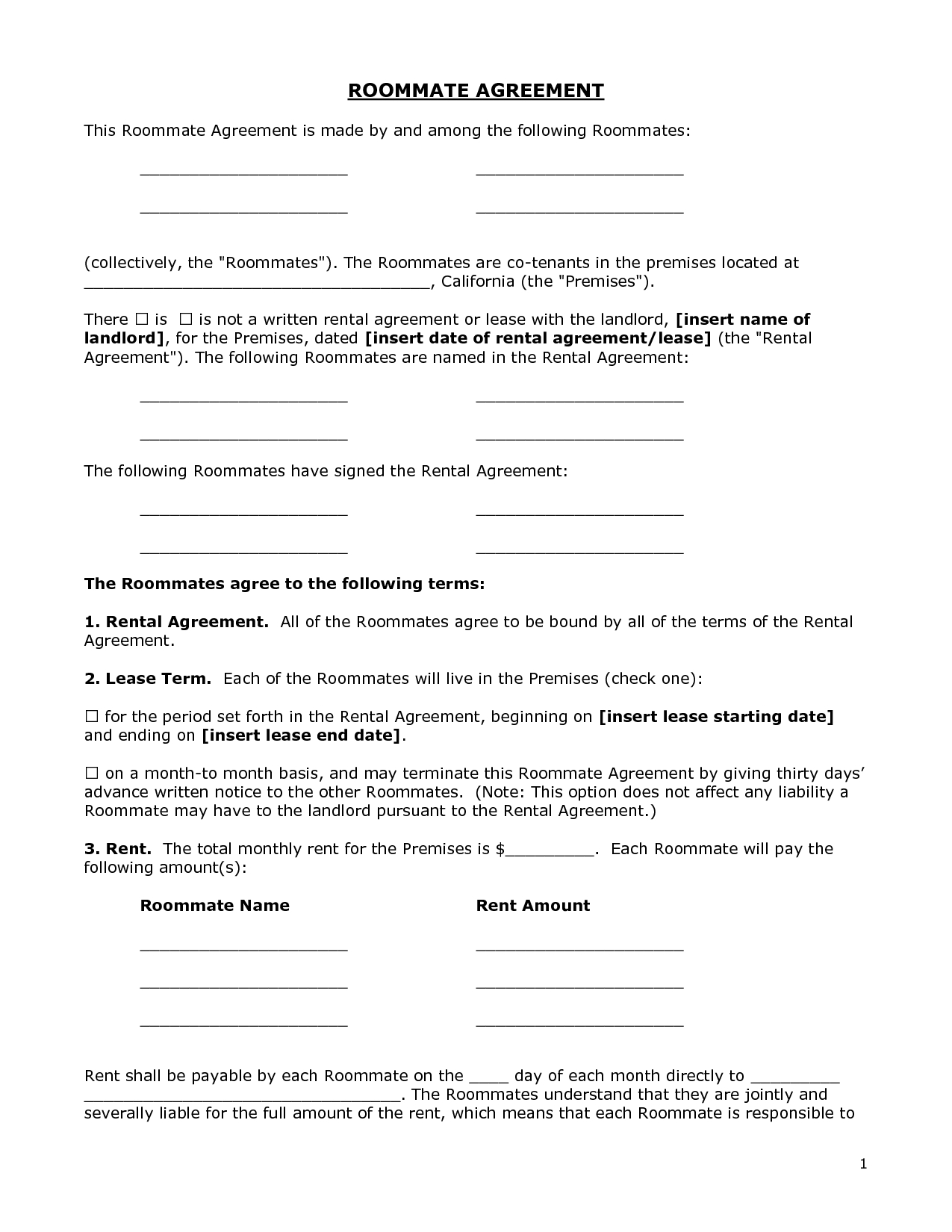 free-florida-roommate-room-rental-agreement-template-pdf-word