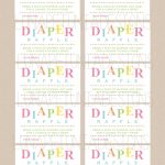 Review Free Printable Diaper Raffle Tickets For Baby Shower   Ideas   Free Printable Baby Shower Diaper Raffle Tickets