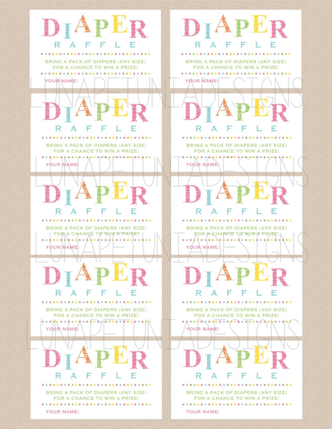 Review Free Printable Diaper Raffle Tickets For Baby Shower - Ideas - Free Printable Baby Shower Diaper Raffle Tickets