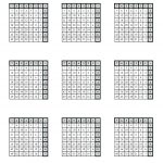 Rontavstudio » Printable: Printable Multiplication Table Worksheet   Free Printable Left Handed Worksheets