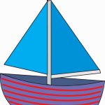 Sailboat Drawing For Kids | Free Download Best Sailboat Drawing For   Free Printable Sailboat Template