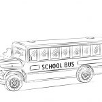 School Bus Printable Coloring Page Free | Coloring Pages   Free Printable School Bus Template