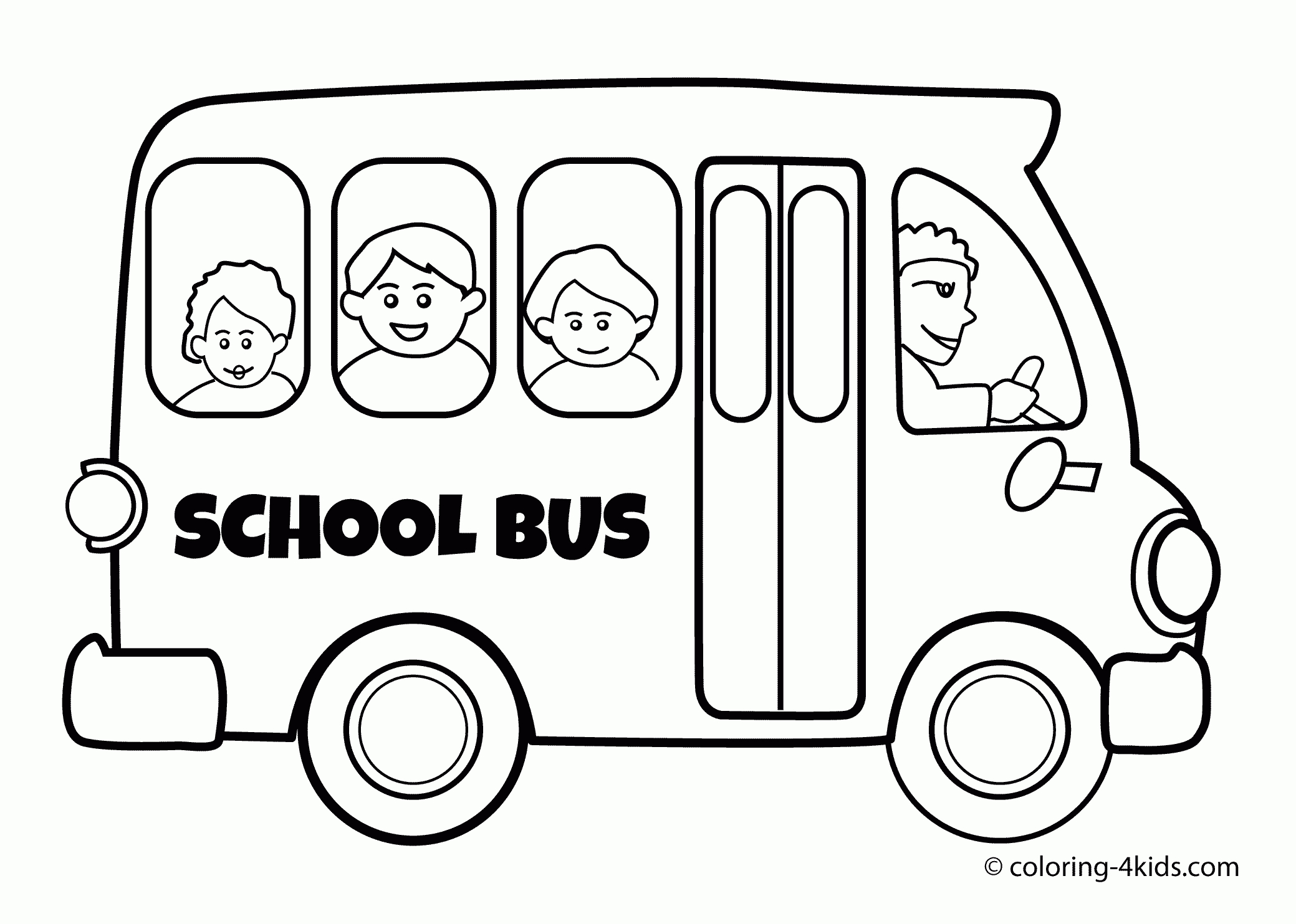 School Bus Template Free Download