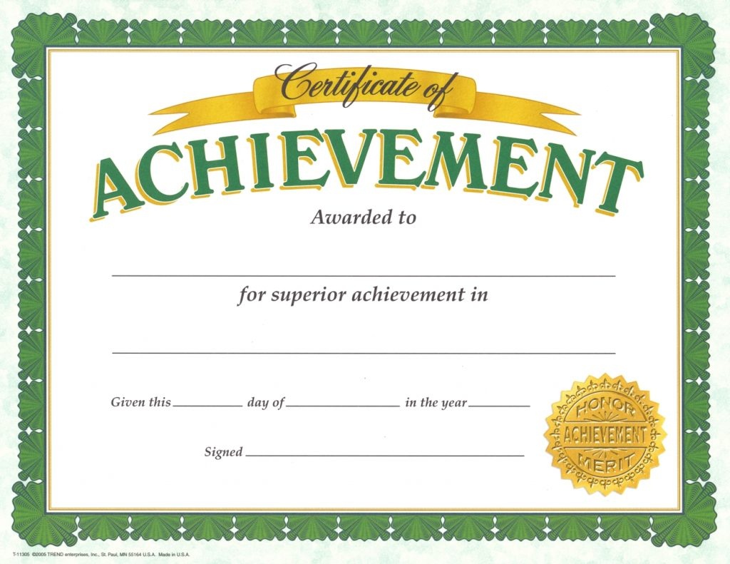 School Certificates Free Printable