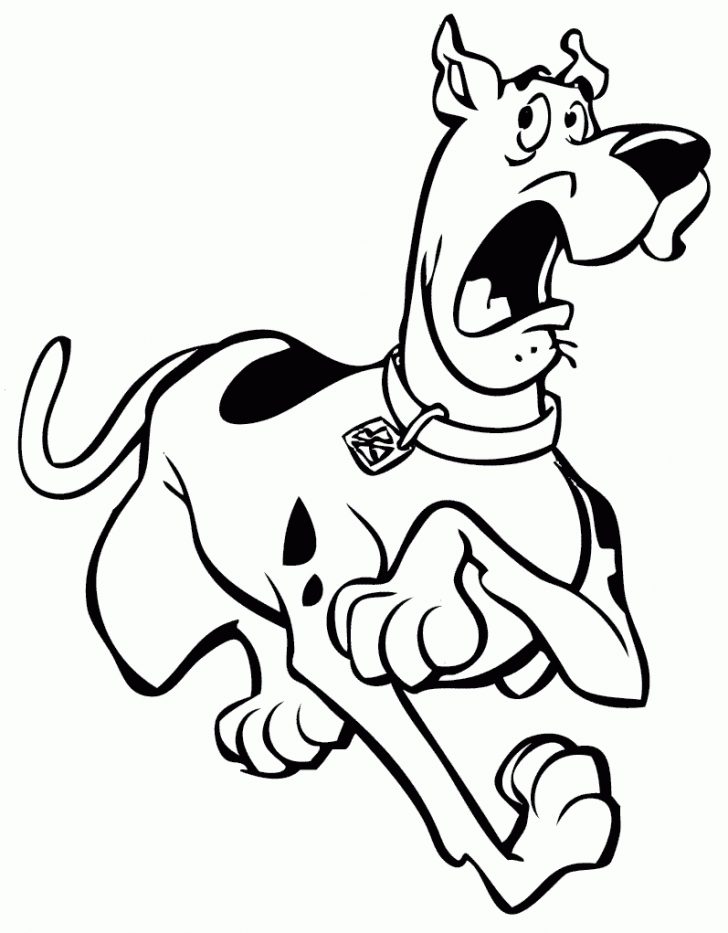 Free Printable Coloring Pages Scooby Doo