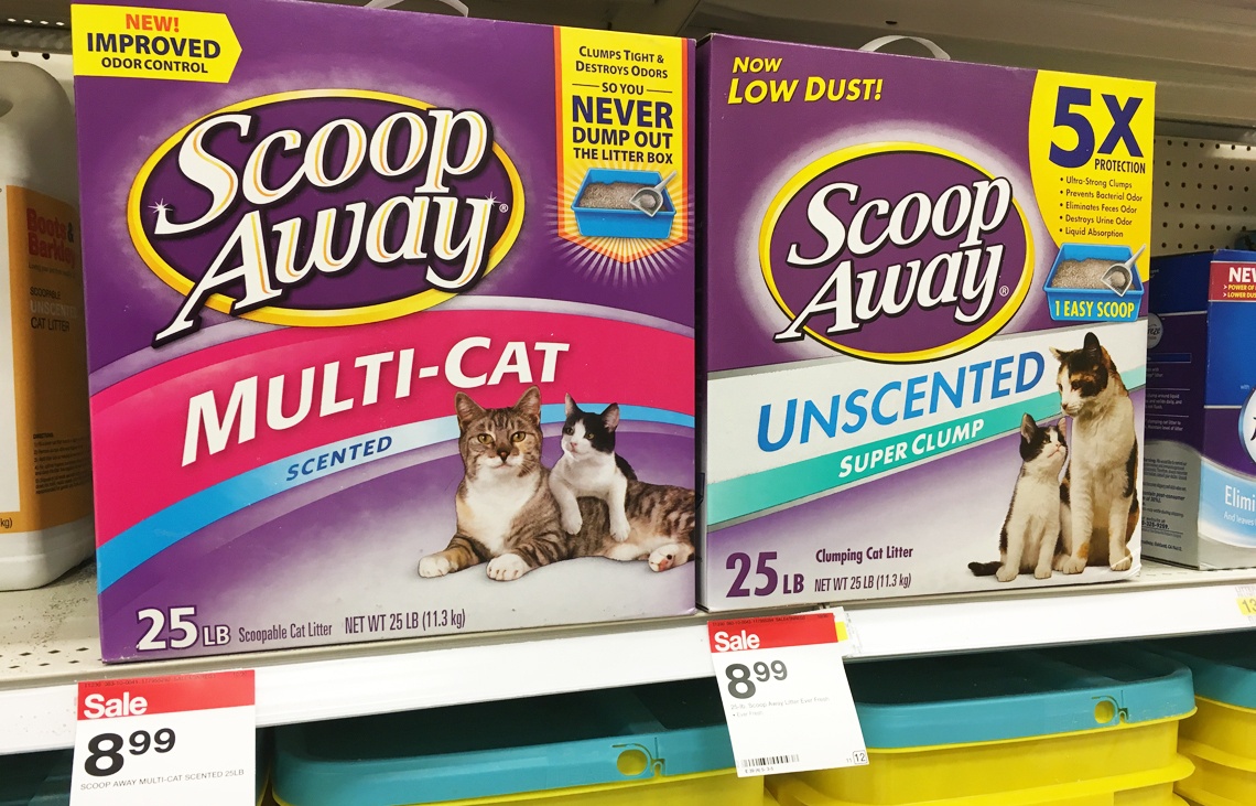 Scoop Away Cat Litter 25 1B, Only $6.99 At Target! | Coupon Karma - Free Printable Scoop Away Coupons