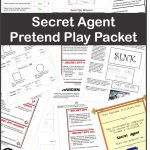 Secret Agent Pretend Play   Growing Play   Free Printable Detective Games