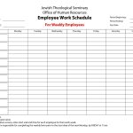 Semi Monthly Payroll Schedule » Free  | Business Forms | Schedule   Free Printable Monthly Work Schedule Template