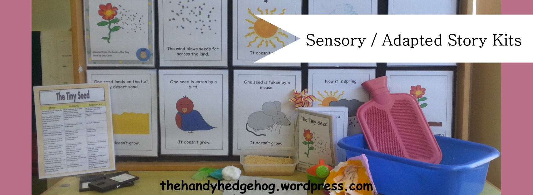 Sensory / Adapted Story Kits – The Handy Hedgehog - Free Printable Sensory Stories