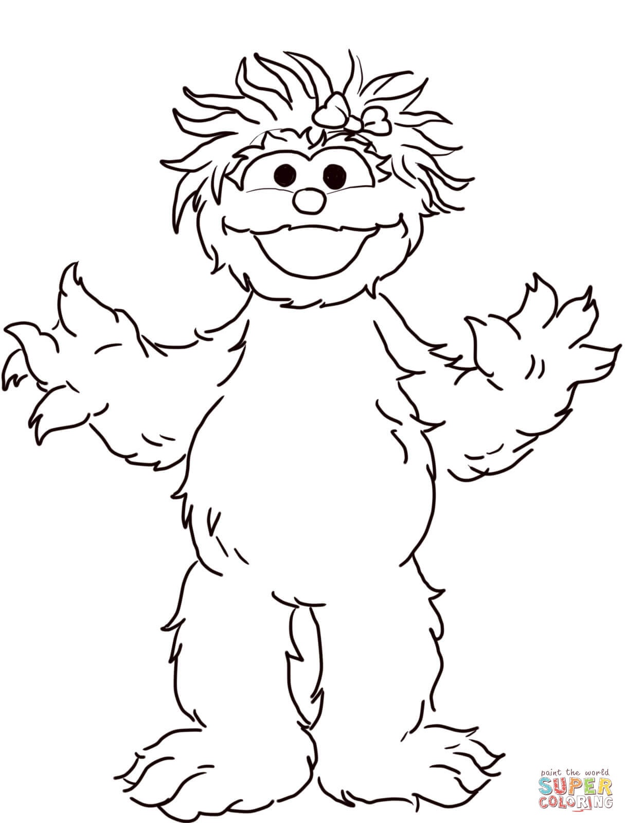 Sesame Street Coloring Pages | Free Coloring Pages - Free Printable Sesame Street Coloring Pages