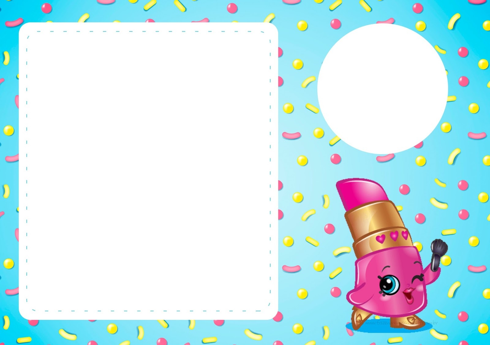 Shopkins: Free Printable Invitations. - Oh My Fiesta! In English - Free Printable Invitations