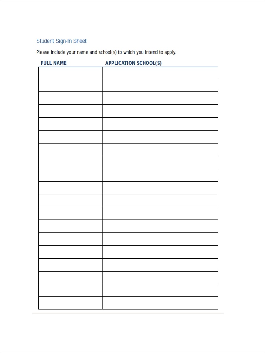 Sign Sheet - Tutlin.psstech.co - Free Printable Vital Sign Sheets