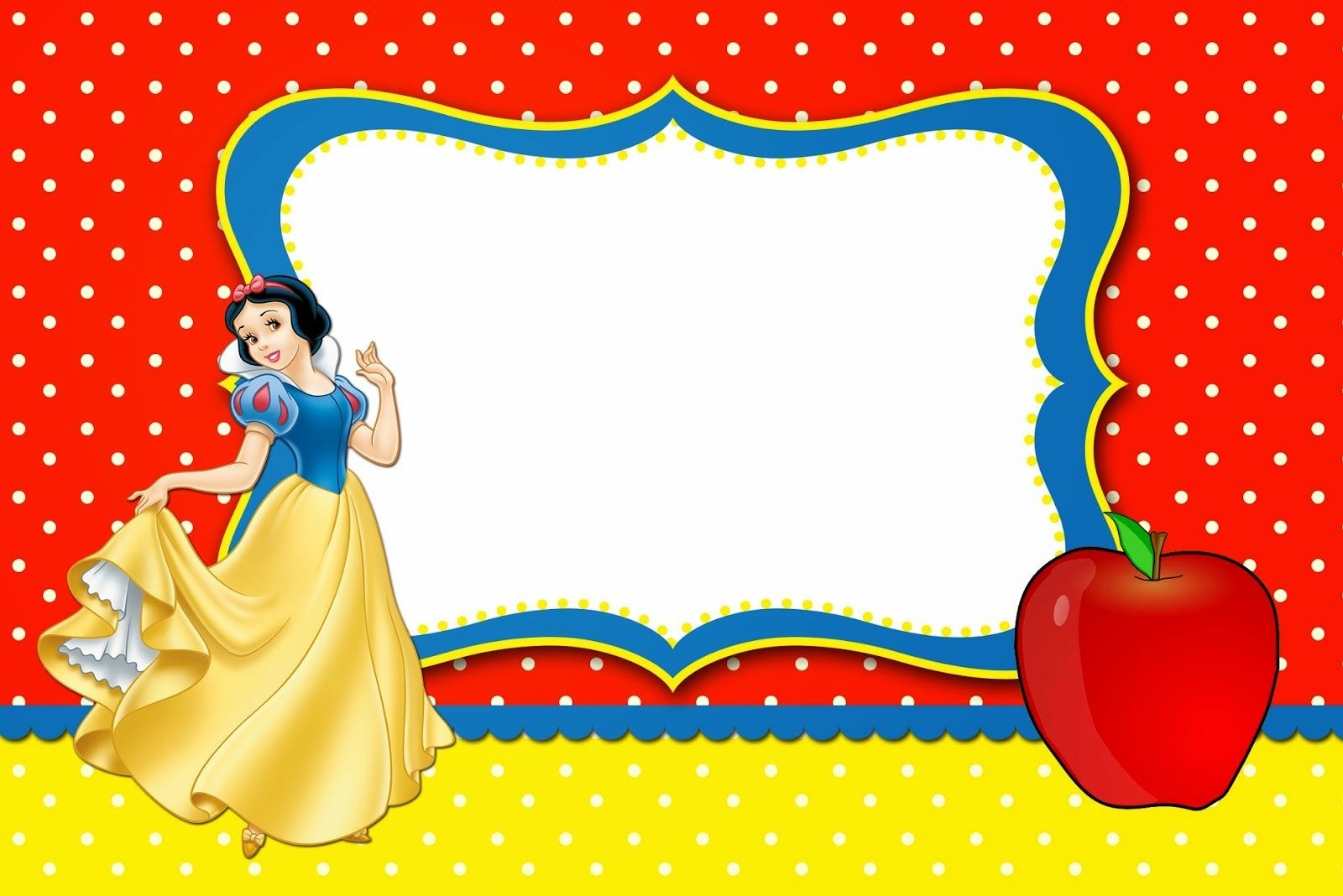 Snow White: Free Printable Invitations, Labels Or Cards. | Birthday - Snow White Invitations Free Printable