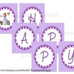 Sofia+The+First+Birthday+Banner+Printable+Free | Sofia In 2019   Sofia The First Cupcake Toppers Free Printable