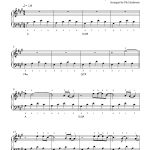 Someone Like Youadele Piano Sheet Music | Intermediate Level   Free Printable Sheet Music Adele Someone Like You