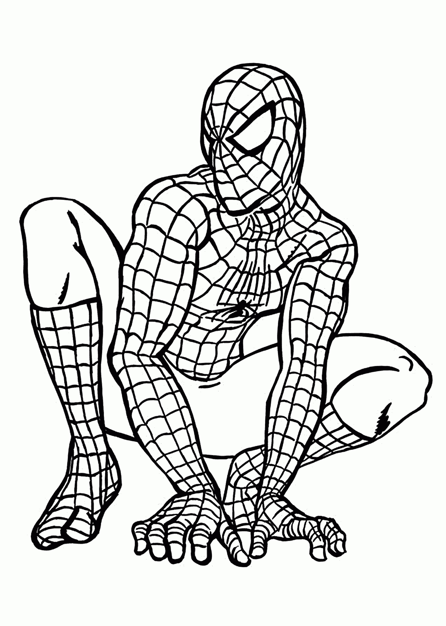 Spider Man Homecoming Coloring Pages Free Printable Spiderman - Free Printable Spiderman Coloring Pages