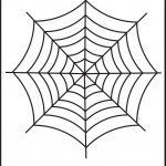 Spider Web Tracing – One Halloween Worksheets / Free Printable   Free Printable Spider Web