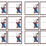Spiderman Name Tags – Birthday Printable | Spiderman | Birthday Tags   Superhero Name Tags Free Printable