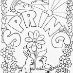 Spring Coloring Pages To Print Agreeable Springtime Coloring Pages   Free Printable Spring Coloring Pages For Adults