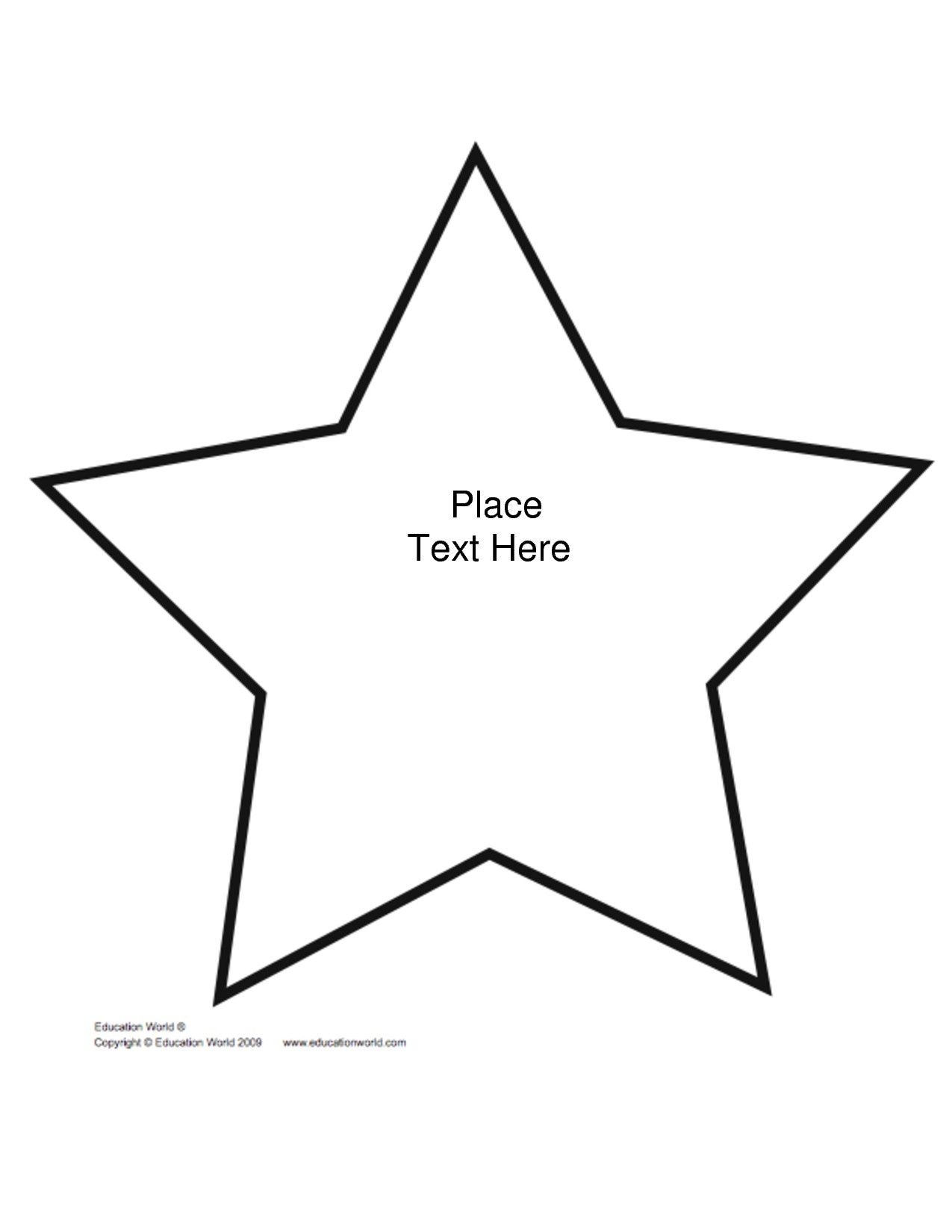 Star Outline Printable | Free Download Best Star Outline Printable - Large Printable Shapes Free