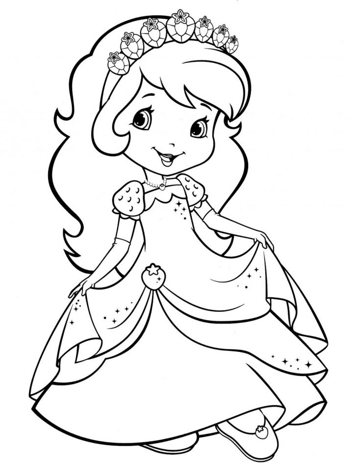 Strawberry Shortcake Coloring Pages Free Printable