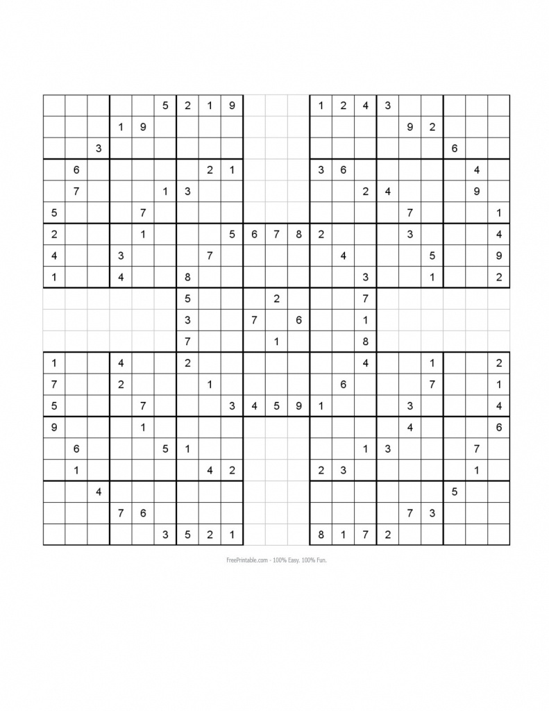 Sudoku 16X16 Daily Printable Monster | Printable Monster Sudoku - Sudoku 16X16 Printable Free