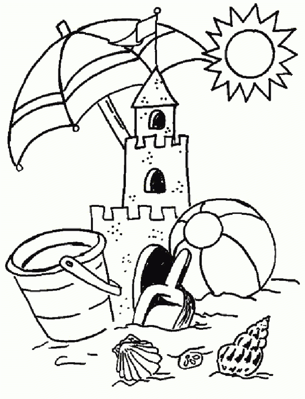 Summer Coloring Pages To Download And Print For Free | Coloring - Free Printable Summer Coloring Pages